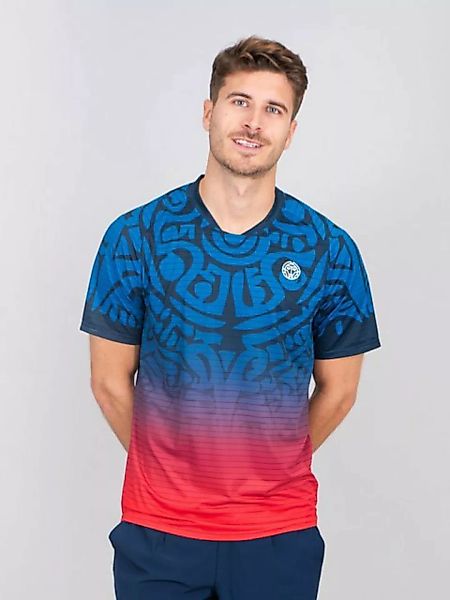 BIDI BADU Tennisshirt Colortwist für Herren in blau günstig online kaufen