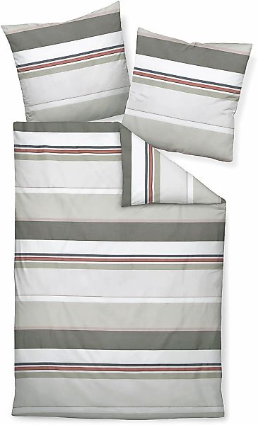Janine Bettwäsche "Mako-Satin87090 06" mit Reißverschluss günstig online kaufen