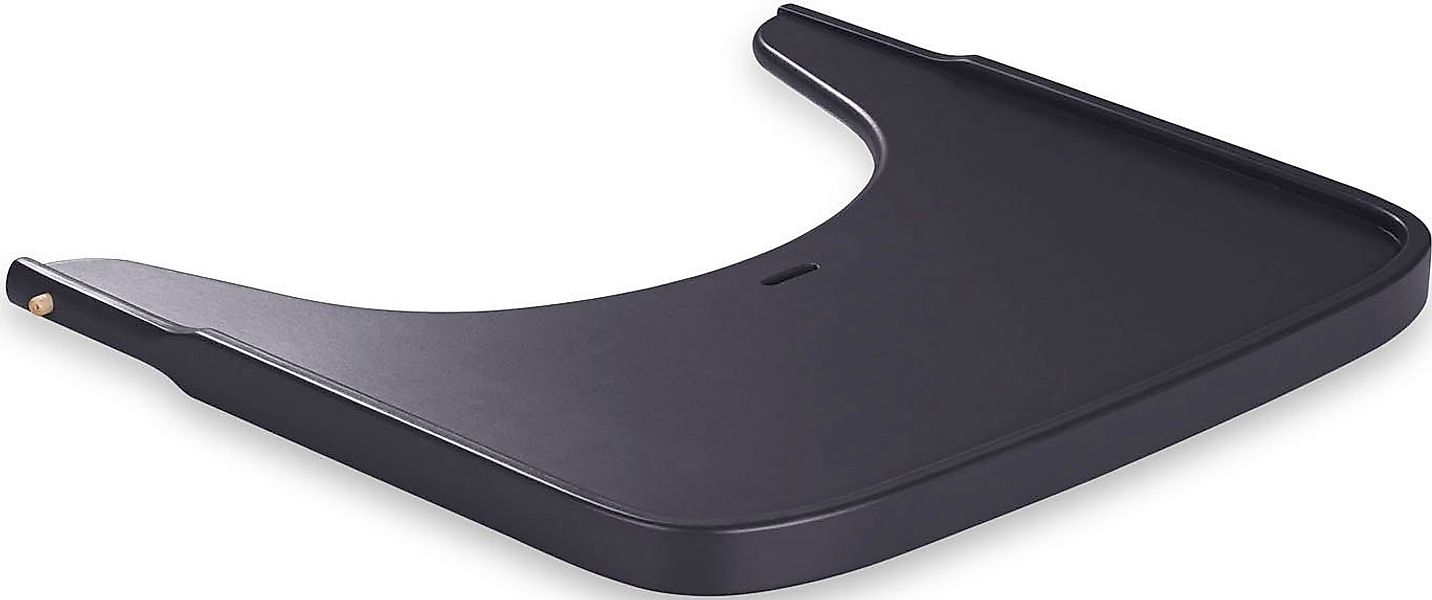 Hauck Hochstuhltablett Alpha Wooden Tray Essbrett, Dark Grey, Holz günstig online kaufen