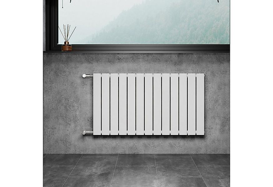 WITEN&NOCK Heizkörper Flachheizkörper mit Seitenanschluss Paneelheizkörper günstig online kaufen