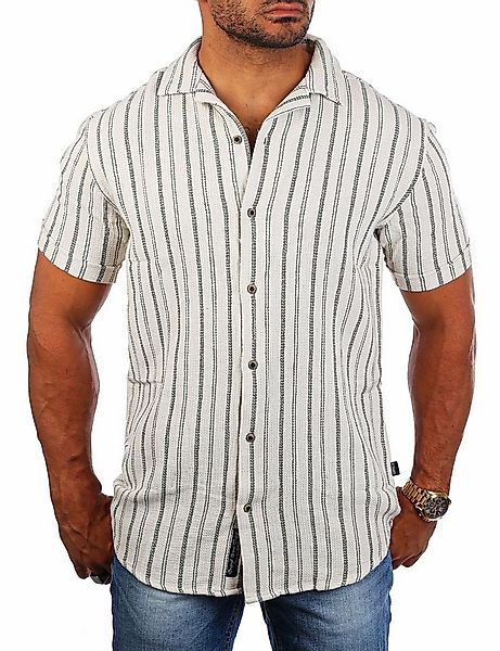 CARISMA Kurzarmhemd Herren Hemd trendig angenehm wertig grob gewebt 9287 Re günstig online kaufen