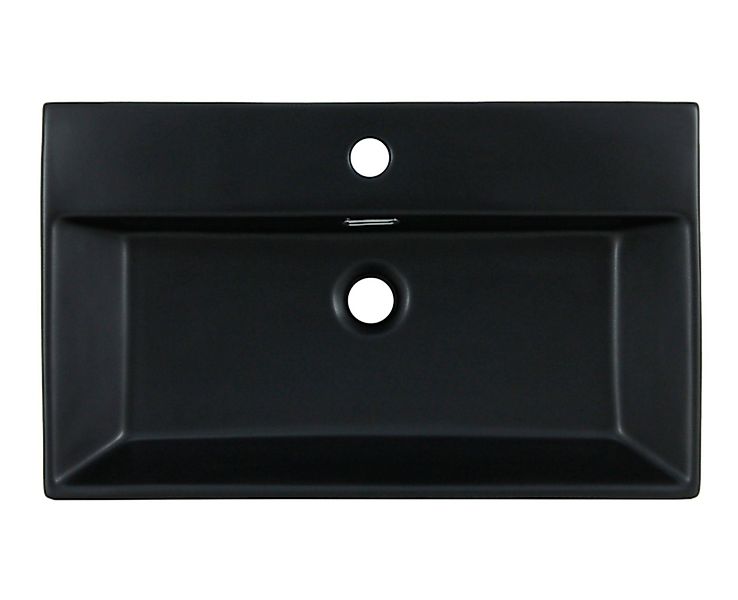 HAGO Aufsatzwaschbecken Keramik Waschbecken eckig 600x365x130 günstig online kaufen