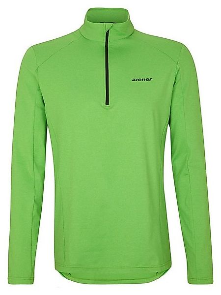 Ziener Rollkragenshirt PAULINO man (underlayer shirt) 40816 green.melange günstig online kaufen