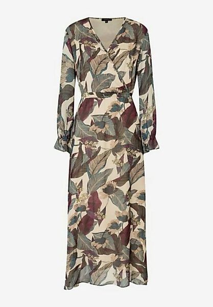MORE&MORE Sommerkleid CV-Chiffon Maxi Dress, flowerleaves günstig online kaufen
