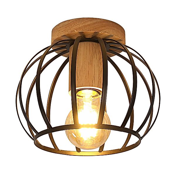 Goeco Deckenleuchte Schmiedeeisen Deckenlampe,Wassermelonenlampe,E27,für Ho günstig online kaufen