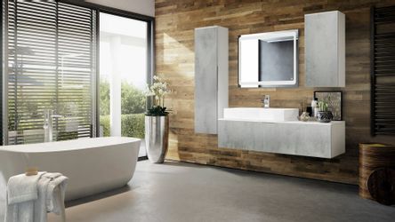 Vladon Badmöbel-Set Beach, (Badezimmer-Set mit 2 günstig online kaufen
