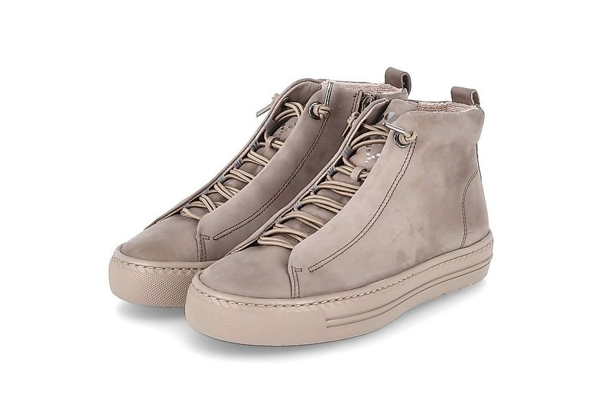 Paul Green Paul Green 5283-05 Damen Rauleder taupe Schnürstiefel günstig online kaufen