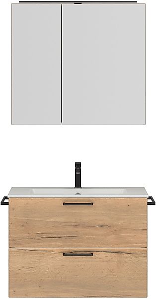 nobilia Badmöbel-Set "Tolvina", (2 St., vormontiert, mit Soft-Close), inkl. günstig online kaufen