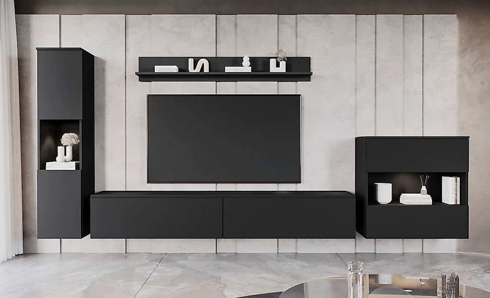 OTTO home "PARIS, Vitrine Türanschlag links/rechts wechselbar" Komplett-Set günstig online kaufen