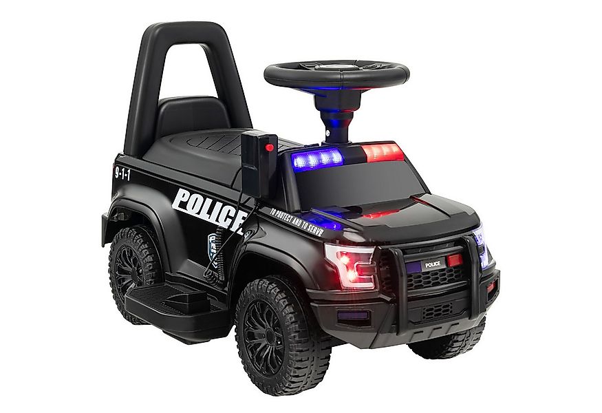 COSTWAY Elektro-Kinderauto 6V Polizei Spielzeugauto, mit Stauraum günstig online kaufen