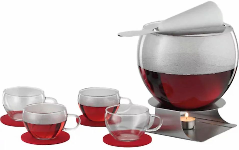 SIMAX Bowle-Set, (Set, 11 tlg.), (Feuerzangenbowle), inkl. vier Bowletassen günstig online kaufen