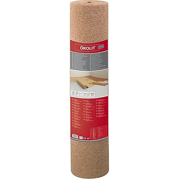 Ökolit® Kork Parkett- und Laminatunterlage 2 mm 15 m² günstig online kaufen