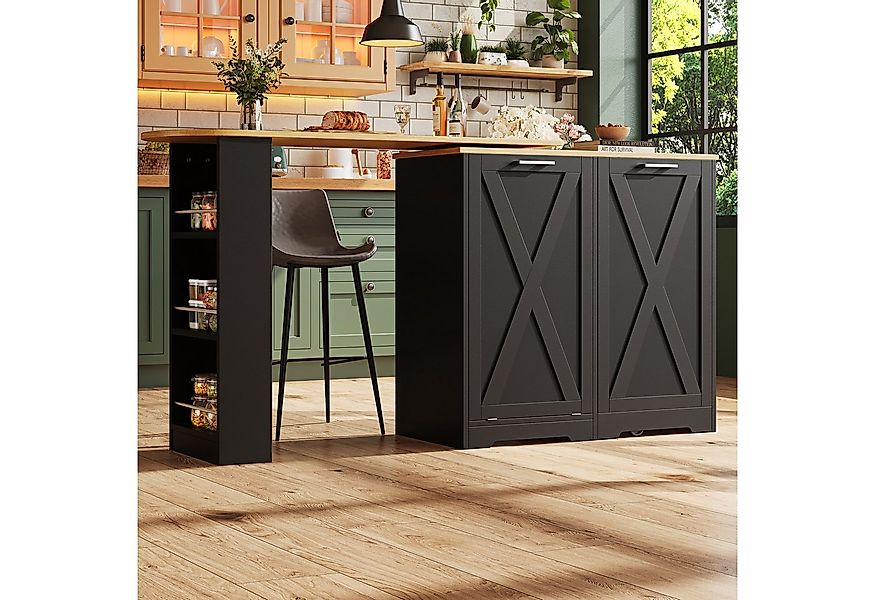 i@home Bartisch Esstheke,Sideboardschrank,schwarz (Packung set, 1Tisch), dr günstig online kaufen