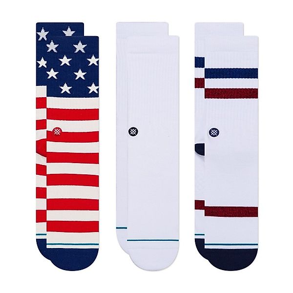 Stance 3-er Set Socken "THE AMERICANA" günstig online kaufen