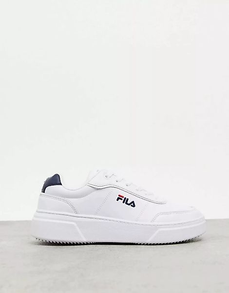 Fila - Court Advantage - Sneaker in Weiß günstig online kaufen