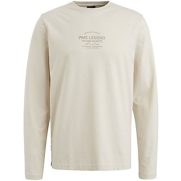 PME LEGEND Kurzarmshirt Long sleeve r-neck cotton elastan günstig online kaufen