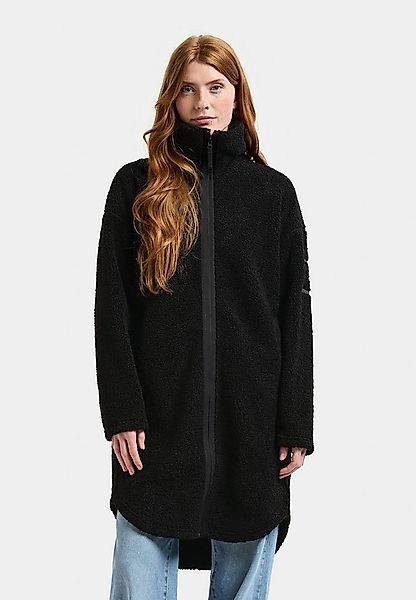 Didriksons Fleecejacke Damen Lang Pile Teddy JILL mit Taschen günstig online kaufen