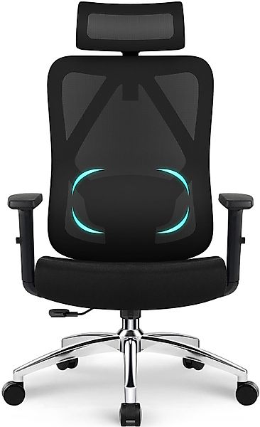 Lexzurn Bürostuhl Bürostuhl ergonomisch, Schreibtischstuhl 3D günstig online kaufen