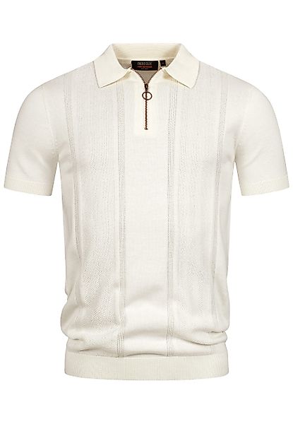 Indicode Poloshirt INSago Kurzarm-Poloshirt mit Reißverschluss günstig online kaufen