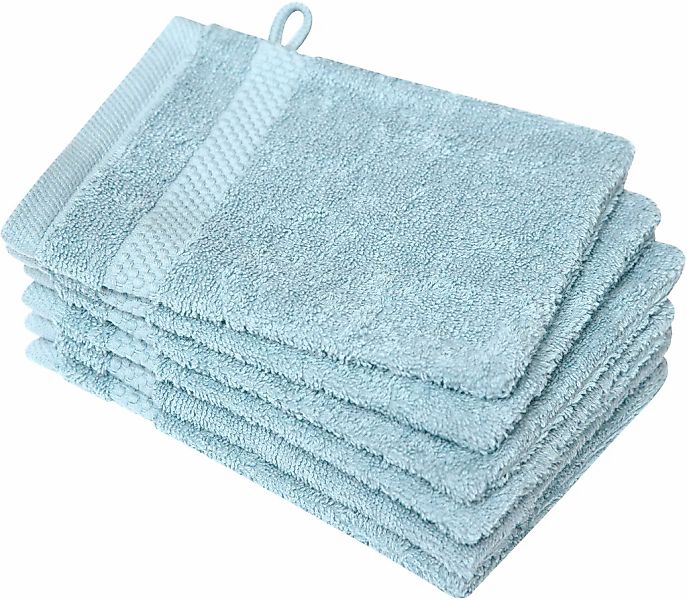 Dyckhoff Waschhandschuh "Planet" 450 g/m², aus reiner Baumwolle, trocknerge günstig online kaufen