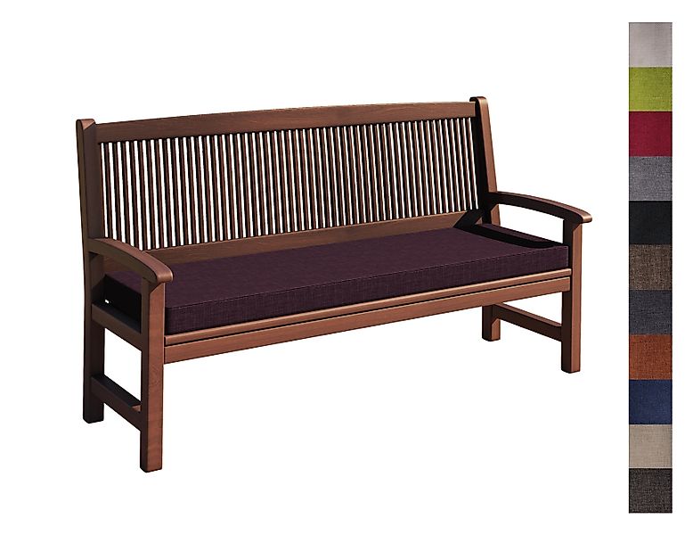 sunnypillow Bankauflage Bankkissen mit abnehmbarem Bezug, Auflage für Garte günstig online kaufen