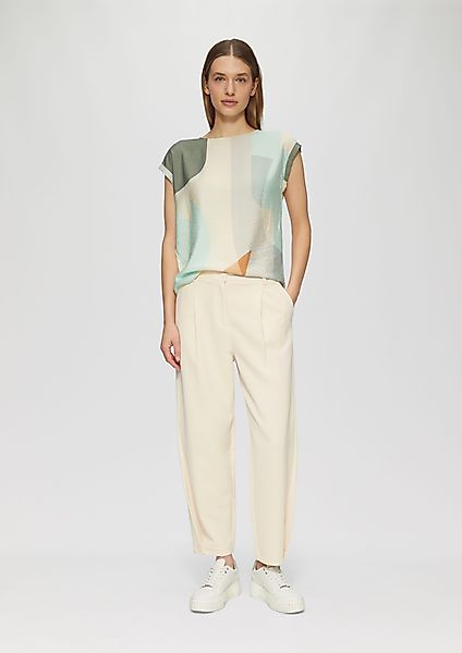s.Oliver 7/8-Hose Cropped Hose mit Barrel günstig online kaufen