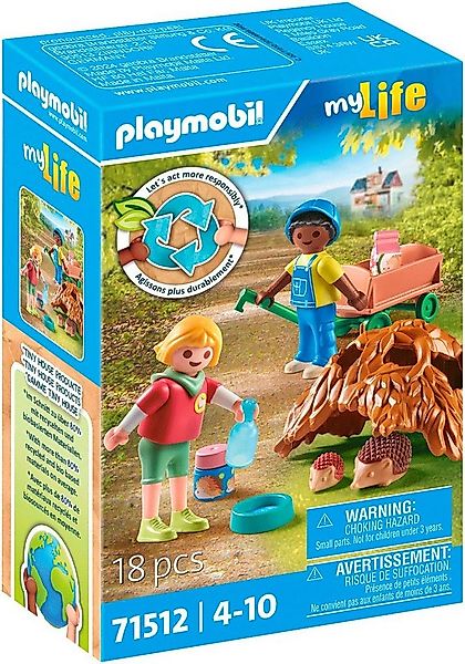 Playmobil® Pflege der Igelfamilie (71512), My Life Konstruktions-Spielset, günstig online kaufen