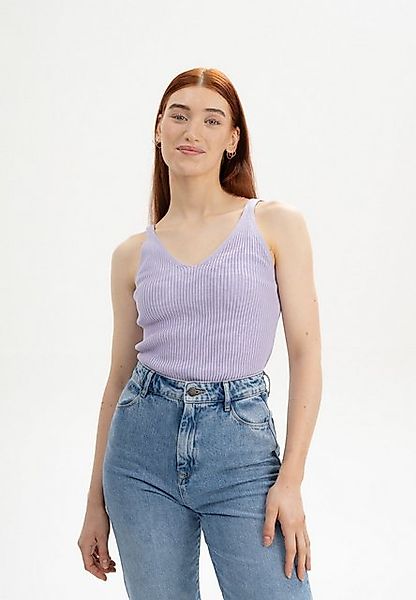 MELA Trägertop V-Neck Strick Top RHADA Ärmellos günstig online kaufen