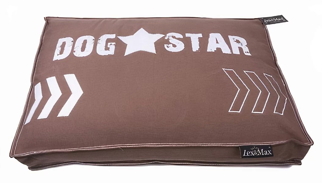 Boxspringbettbezug Dogstar 90 X 65 Cm Baumwolle Taupe günstig online kaufen