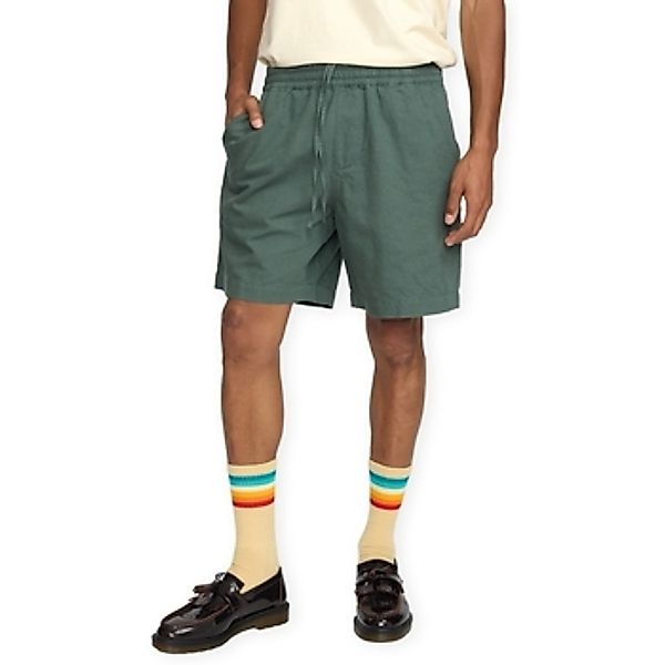 Rvlt Revolution  Shorts RVLT Linen Shorts - Dustgreen günstig online kaufen