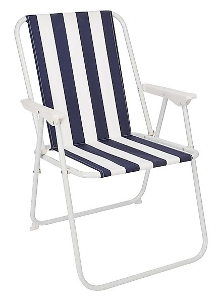 Spetebo Campingstuhl Piccolo Camping Klappstuhl gestreift günstig online kaufen