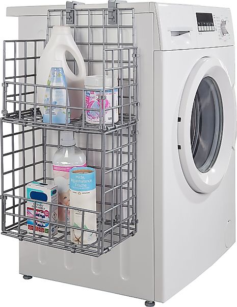 Ruco Ablageregal für die Waschmaschine, 2 Fächer, Kunststoff günstig online kaufen