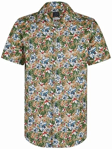 HECHTER PARIS Kurzarmhemd im Allover-Blumenmuster günstig online kaufen