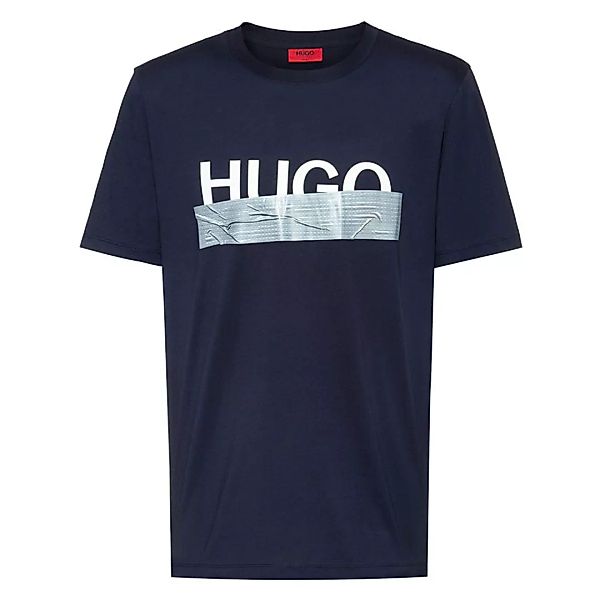 Hugo Dicagolino Kurzärmeliges T-shirt M Dark Blue günstig online kaufen