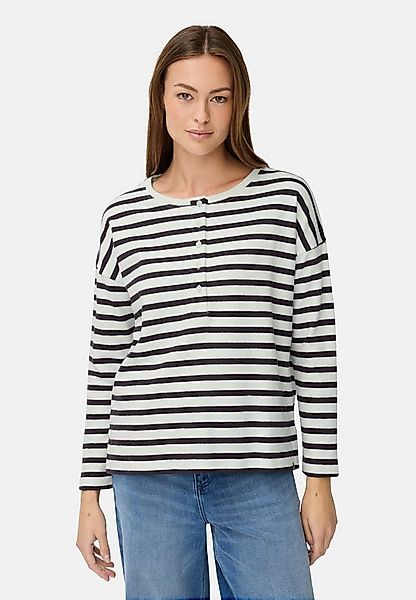 camel active Langarmshirt mit Knopfverschluss Langarm Kentkragen günstig online kaufen