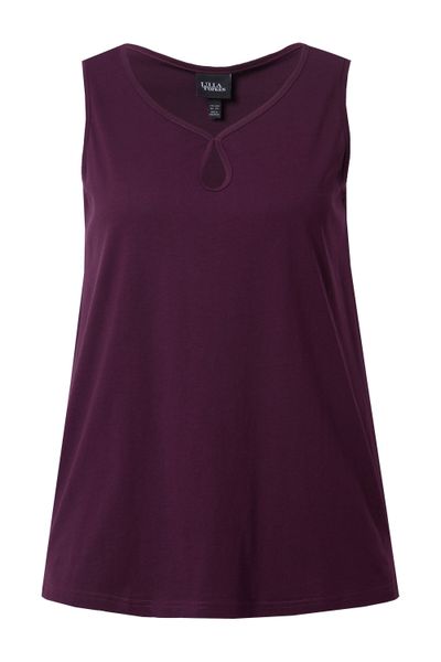Ulla Popken Longtop Top Cut-Out A-Linie günstig online kaufen