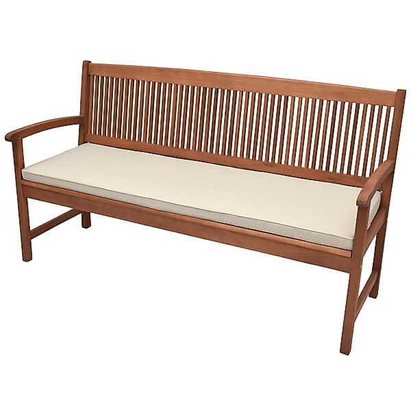Beautissu Base BK Bankauflage 120x48x5cm Natur günstig online kaufen