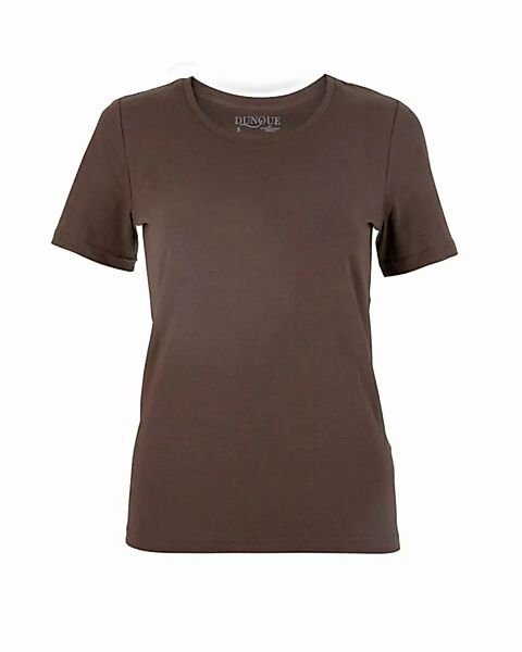 Dunque Damen T-shirt Bio Baumwolle Mit Elasthan günstig online kaufen