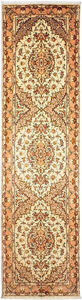 morgenland Orientteppich »Perser - Täbriz - Royal - 314 x 87 cm - beige«, r günstig online kaufen