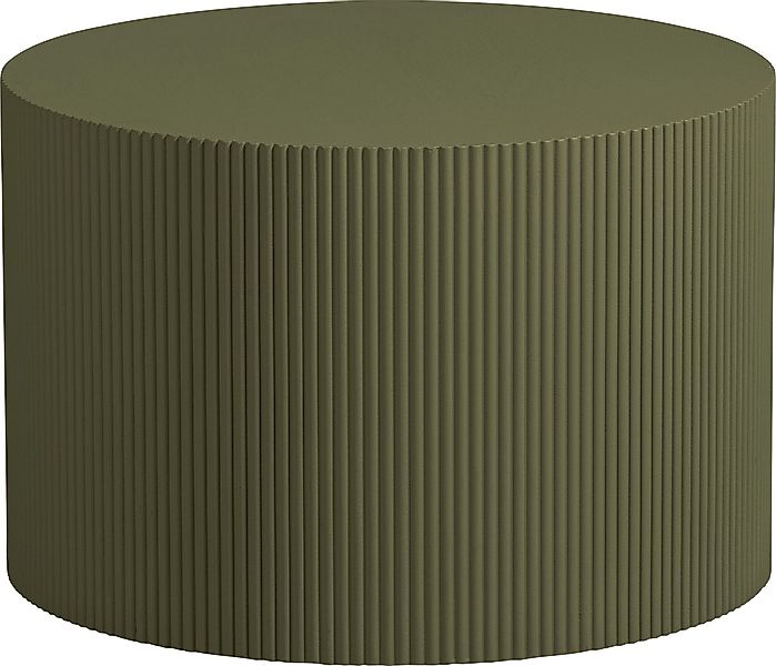 WOOOD Beistelltisch "Prague" runde Form, aus gepresstem Plattenmaterial, Hö günstig online kaufen