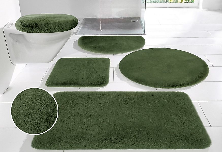 my home Badematte Rabbit Badematten, Badvorleger, Badezimmer Teppich, Höhe günstig online kaufen