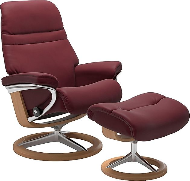 Stressless Relaxsessel "Sunrise" Relaxsessel mit Hocker, mit Signature Base günstig online kaufen