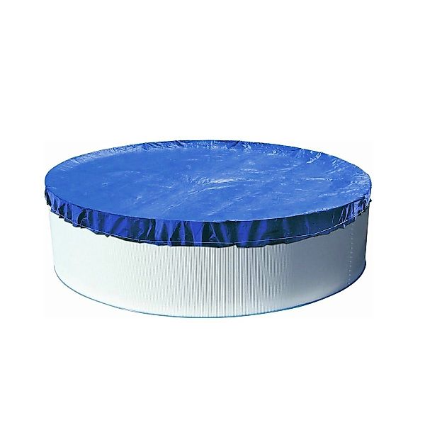EVOLUTION Pool-Abdeckplane Abdeckplane Rund Blau mit günstig online kaufen
