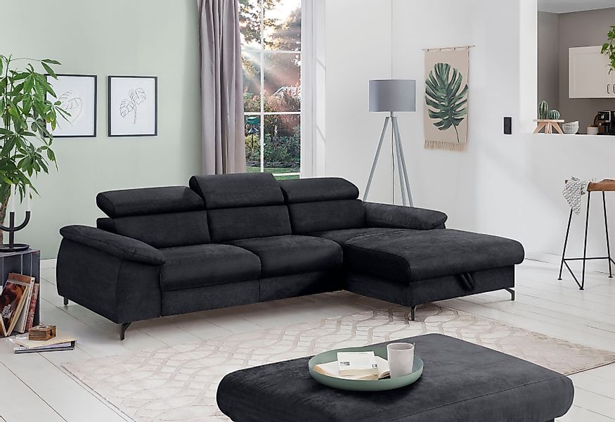 COTTA Ecksofa Kitty L-Form, B: 242 günstig online kaufen