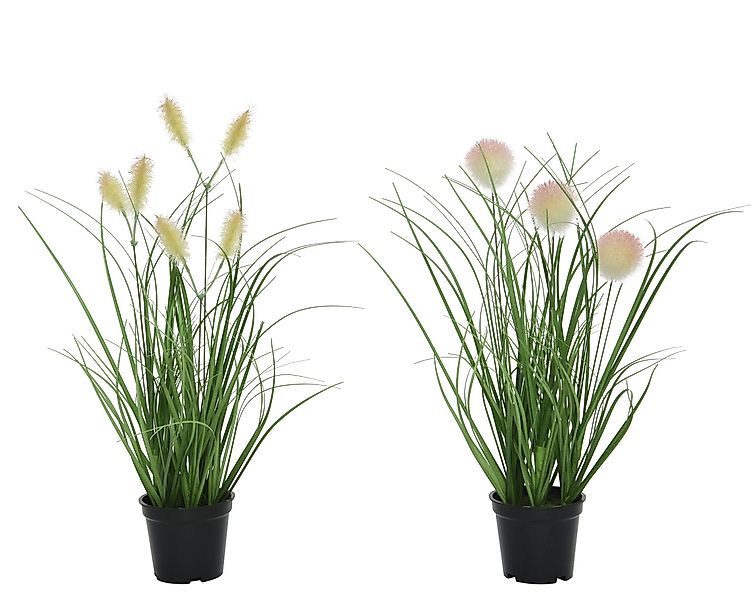 Kunstpflanze, Decoris season decorations, Künstliches Pampas günstig online kaufen