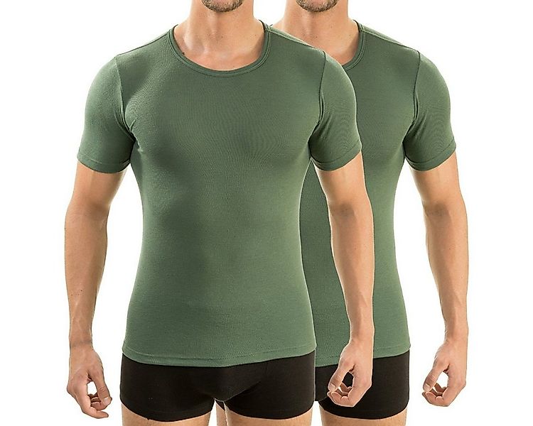 HERMKO Funktionsunterhemd 63840 2er Pack Herren Funktionsunterwäsche Shirt günstig online kaufen