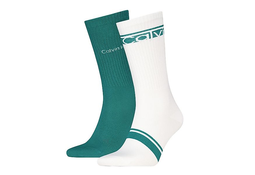 Calvin Klein Socken CK MEN SOCK 2P LOGO STRIPE (2 Paar) günstig online kaufen