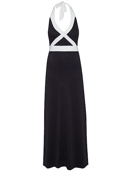 Pussy Deluxe Criss Cross Damen Strandkleid schwarz/weiß günstig online kaufen