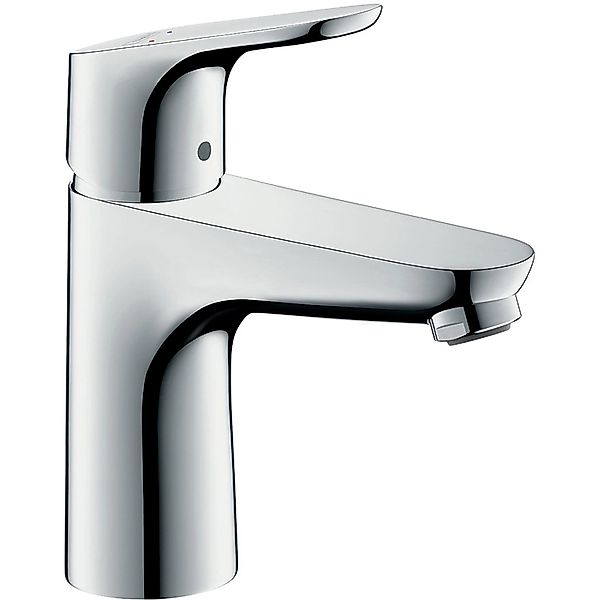 hansgrohe Waschtischarmatur Focus 100 Wasserhahn Bad mit Zugstange Chrom günstig online kaufen