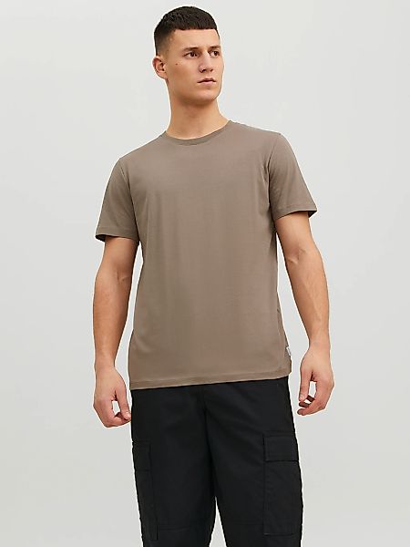 Jack & Jones Rundhalsshirt "JJEORGANIC BASIC TEE SS O-NECK NOOS" Baumwolle, günstig online kaufen